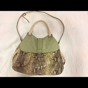 Made in Korea real snake skin beautiful bag!